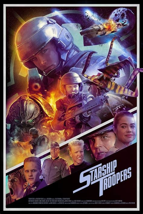 Starship Troopers (1997) [1500 2250] by Rich Davies | Starship troopers ...