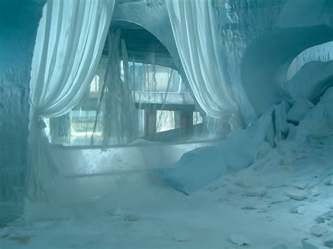 Ice Palace Interior, Die Another Day. | Ice Palace set, 007 … | Flickr