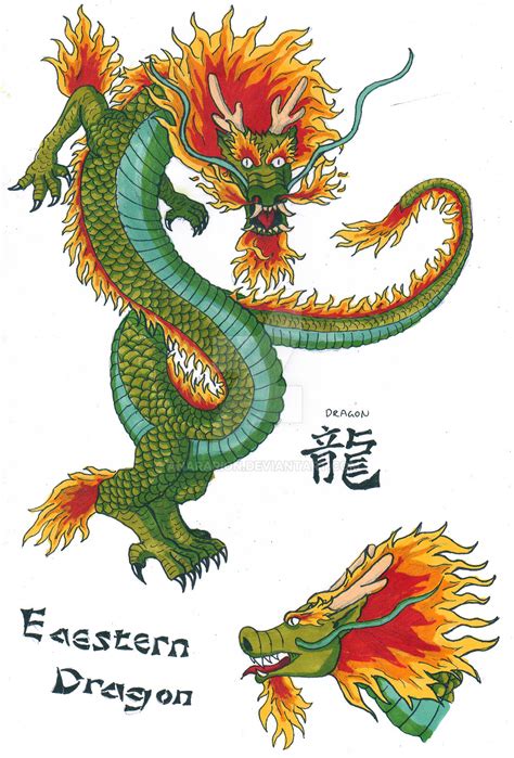 Eastern Dragon Colour by Anararion on DeviantArt