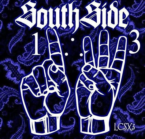 South Side | Gang symbols, Cholo art, Chicano art