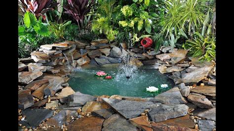 Diy Backyard Pond With Waterfall | Fasci Garden