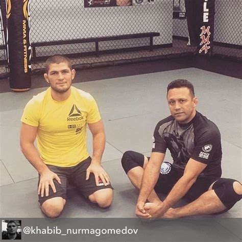 Khabib training "sambo" with Renzo : MMA