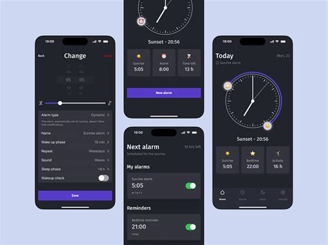 🌤️ Sunrise Alarm Clock ⏰ by Valeriia on Dribbble