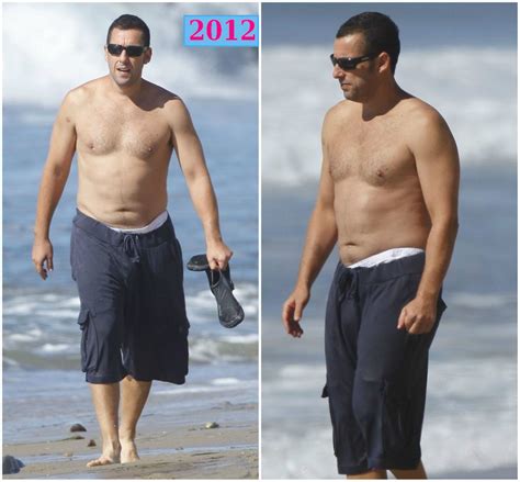 Adam Sandler`s body transformations