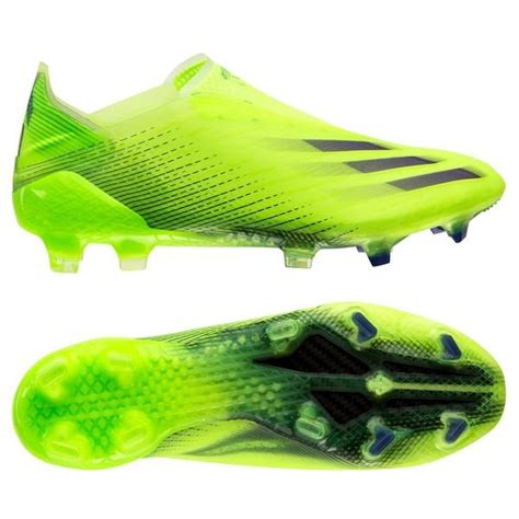 adidas X Ghosted + FG/AG Precision To Blur - Signal Green/Energy Ink/Semi Solar Slime