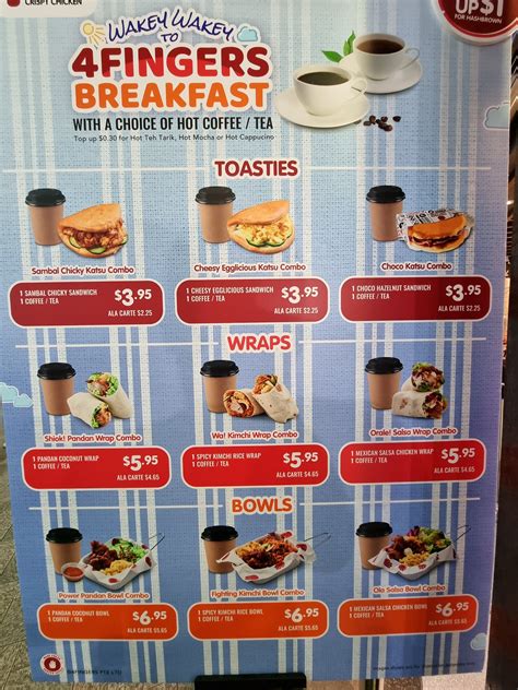 4 Fingers Breakfast 4Fingers... - Singapore Atrium Sale