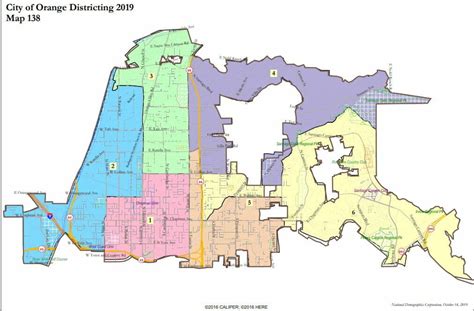 Orange County California District Map