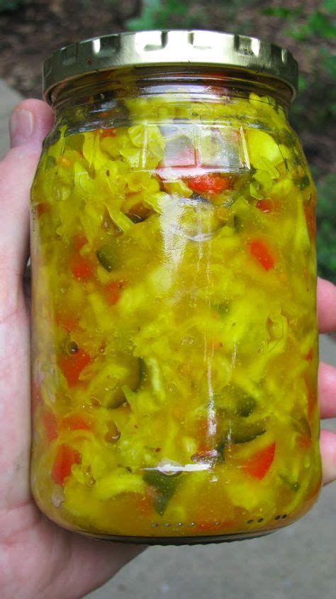 Southern Sweet Chow-Chow Relish | Chow chow relish, Relish recipes, Canning recipes