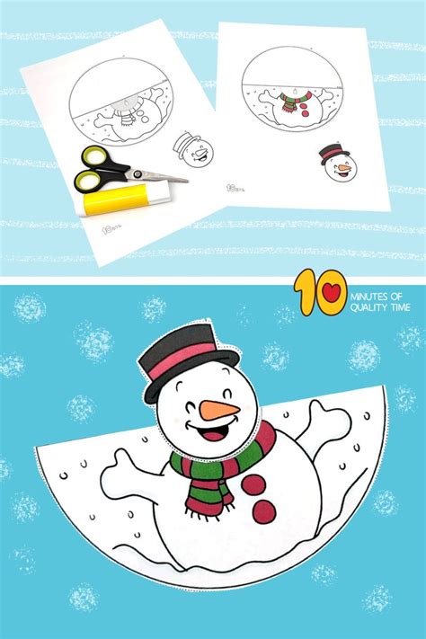 Dancing Snowman Craft | Snowman crafts, Santa crafts, Easy arts and crafts