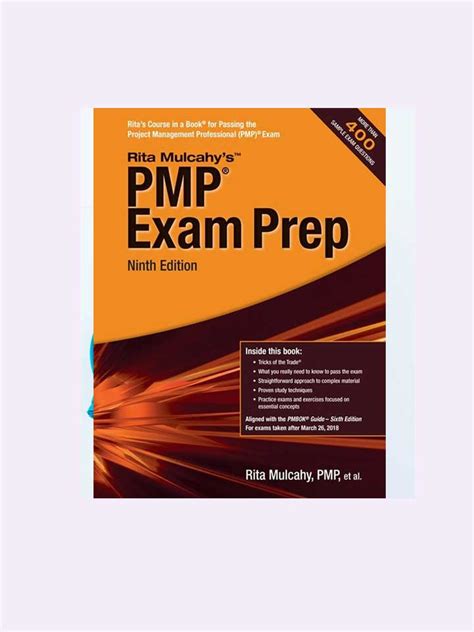 Rita Mulcahy 9th Edition | PMP Exam Prep Book - ProThoughts Solution