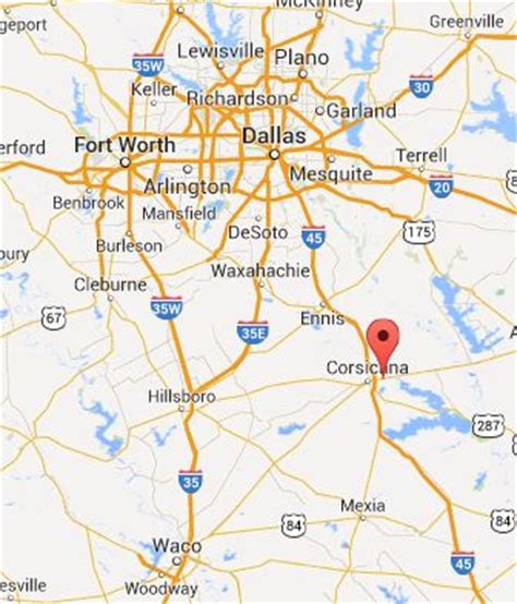 Dallas Texas On Us Map - Share Map