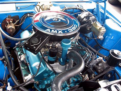 1969 AMC AMX 390 engine | The AMX 390 (6.4 L) V8 was a bored… | Flickr