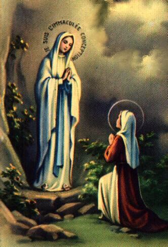 Prayers, Quips and Quotes: Our Lady of Lourdes, Feast Day Feb. 11 - The Mystery of Faith