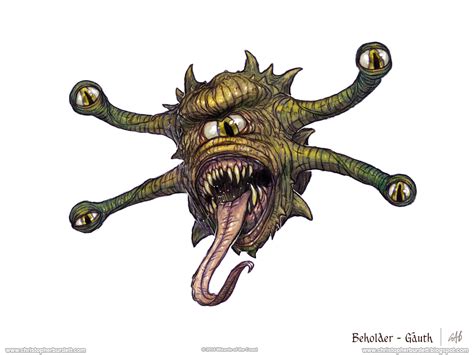 The DOODLES, DESIGNS, and aRT of CHRISTOPHER BURDETT: Spectator - Beholder-kin miniature