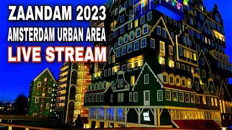 🔴 Zaandam 2023 | Amsterdam Urban Area | Walking Tour | Friday 6 January 2023 | 5:35 p.m | 10°C ...