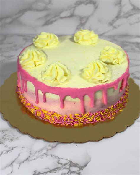 Strawberry Lemonade Specialty Cake - Duke Bakery | Local Bakery since 1951