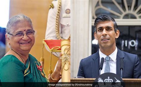 Rishi Sunak Reacts To Post On Mother-In-Law Sudha Murty's Padma Award