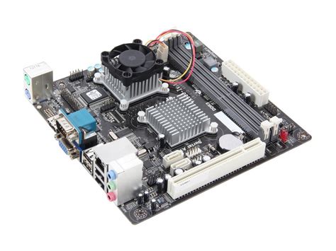 ECS VX900-I (v1.0A) VIA L2007 (1.6G, 800MHz) Mini ITX Motherboard / CPU Combo - Newegg.com