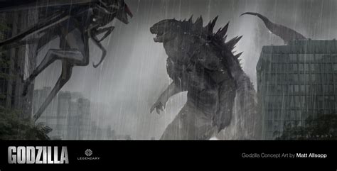 Image - Concept art - Godzilla 2014 - Godzilla vs. MUTO 1.png | Gojipedia | FANDOM powered by Wikia