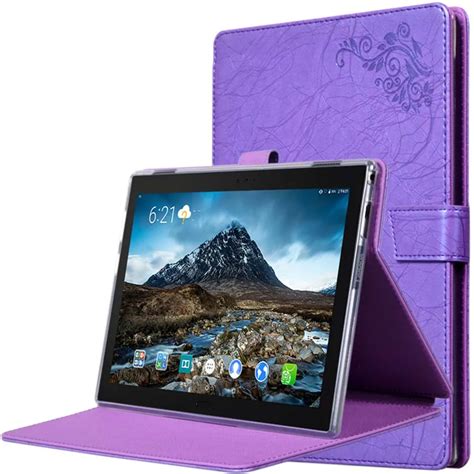 Tablet Case for Lenovo Tab4 10 Plus PU Leather and TPU Case for Lenovo ...