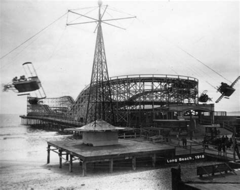 Long Beach Lost: The three roller coasters of the Pike amusement park ...