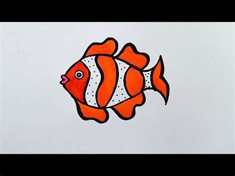 fish drawing easy for kids - Xavier Goldstein