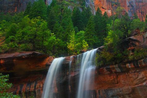 Zion National Park Waterfall Stock Photos, Pictures & Royalty-Free Images - iStock