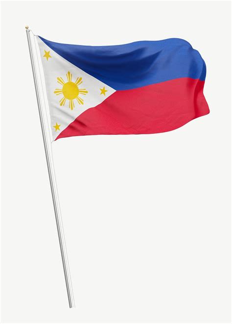 Flag Philippines collage element psd | Premium PSD - rawpixel