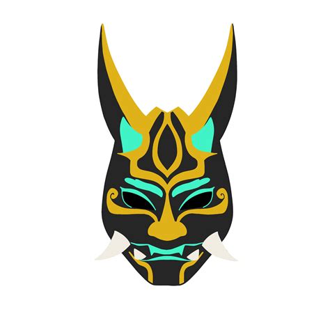 Xiao's Mask Sticker (Genshin Impact) - Cosplay.ph