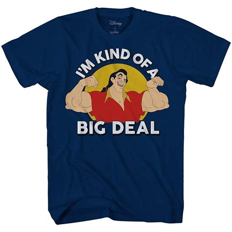 Disney - Disney Mens Beauty and The Beast Gaston Big Deal Disneyland ...