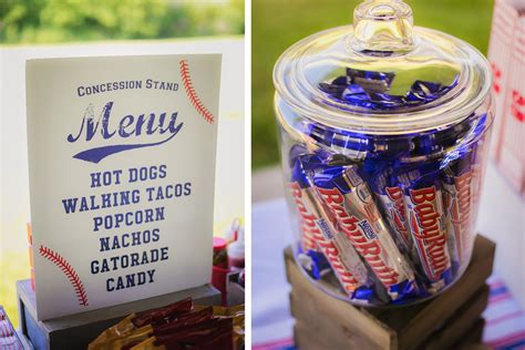 Baseball Party and Concession Stand Ideas | The Homespun Hostess