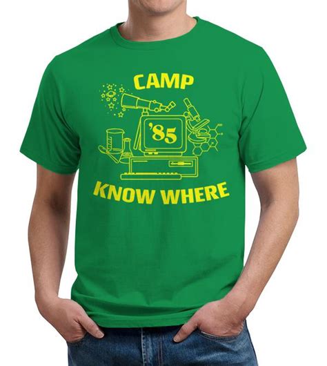 Camp Know Where Dustin Stranger Things T-Shirt - PopCult Wear