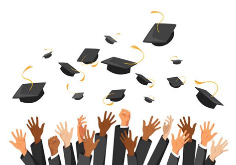 University Students Graduation Clipart