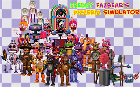 Freddy Fazbear's Pizzeria Simulator Poster by domobfdi on DeviantArt