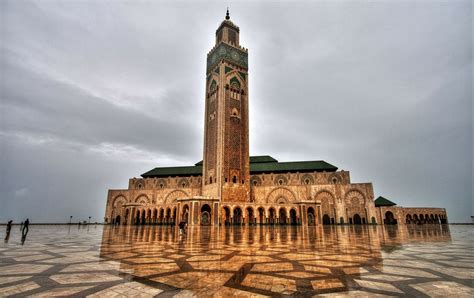 Hassan II Mosque,Casablanca,Morocco Full HD Fondo de Pantalla and Fondo de Escritorio ...