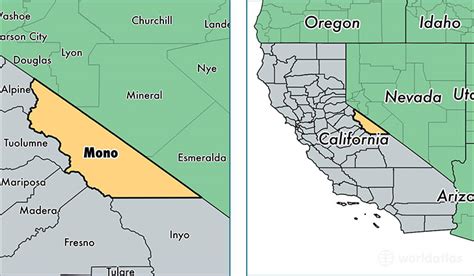 Mono County, California / Map of Mono County, CA / Where is Mono County?