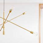 Mobile Chandelier (55") - Antique Brass | West Elm