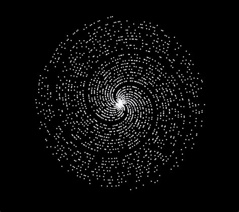 [OC] Prime number spirals when plotted on polar coordinates ...