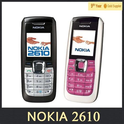 Cheap NOKIA 2610 Cell Phone Original Unlocked NOKIA 2610 GSM 900/1800MHz Dual Band Nokia Bar ...