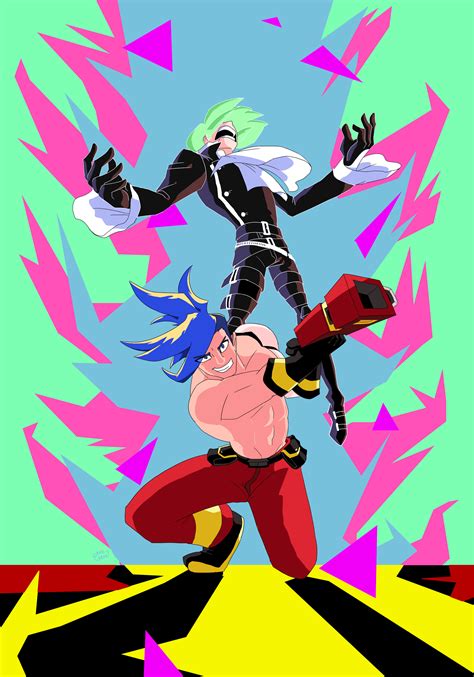 Promare Galo & Lio by DareArms on Newgrounds