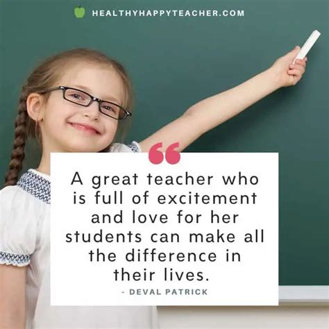 You are the Best Teacher Quotes | Healthy Happy Teacher