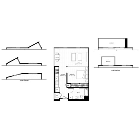 Floor Plans | Apartments in Mission Valley | Alexan Gallerie