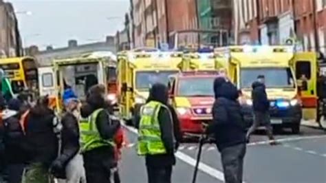 Dublin stabbing: Three young children among five injured in 'appalling attack' outside school ...