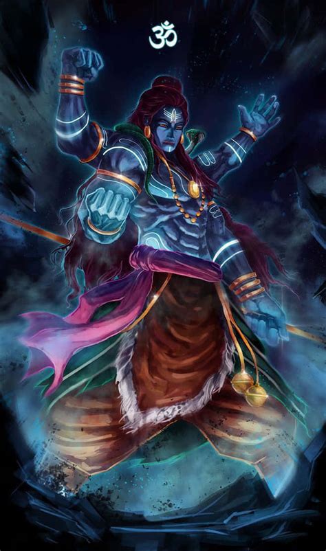 Download Majestic Image Of Lord Rudra Wallpaper | Wallpapers.com