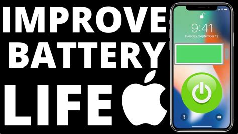 Improve iPhone Battery Life(Tips & Tricks)! Battery Life Tips 2021 ...