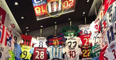 5 interesting observations from Lionel Messi's shirt collection