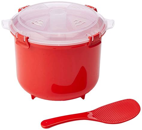 Sistema Microwave Collection Rice Steamer Cooker, Red, 2.6 Liters or 1 – ShopBobbys.com