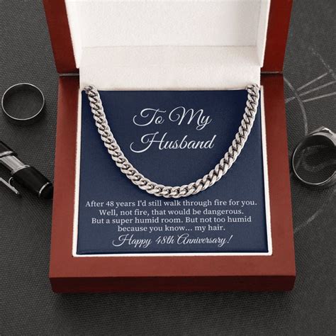 48th Wedding Anniversary Gifts for Husband Forty Eightieth - Etsy