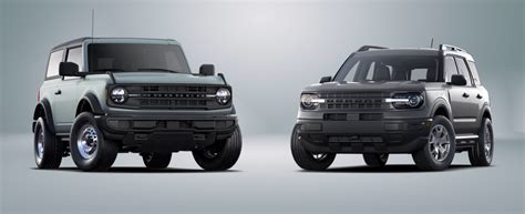 2023 Ford Bronco vs Bronco Sport Review - Future Ford Roseville