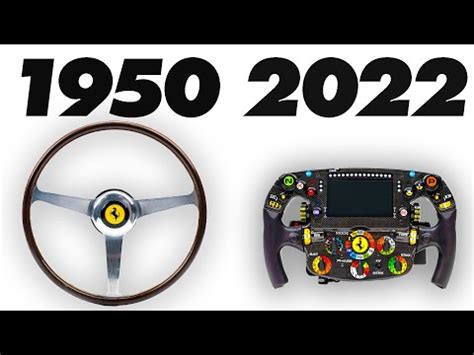 Then V Now — The Incredible Evolution of F1 Steering Wheels F1...